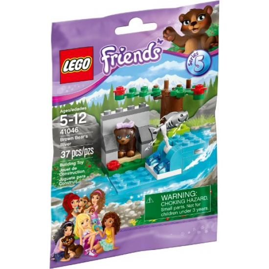 LEGO FRIENDS Serie 5 La riviere de l'ours brun 2014